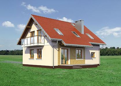 Фасад дома HHD-5794-25 Фасад дома HHD-5794-25